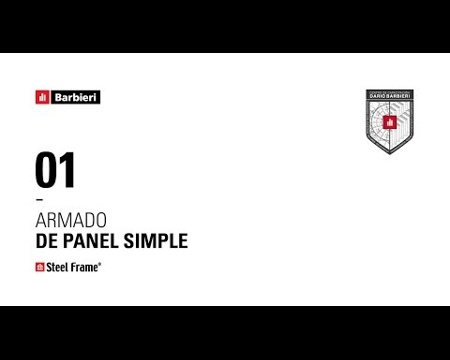 Barbieri - Video Tutorial - 01. Armado de Panel Simple